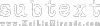 subtext (white)